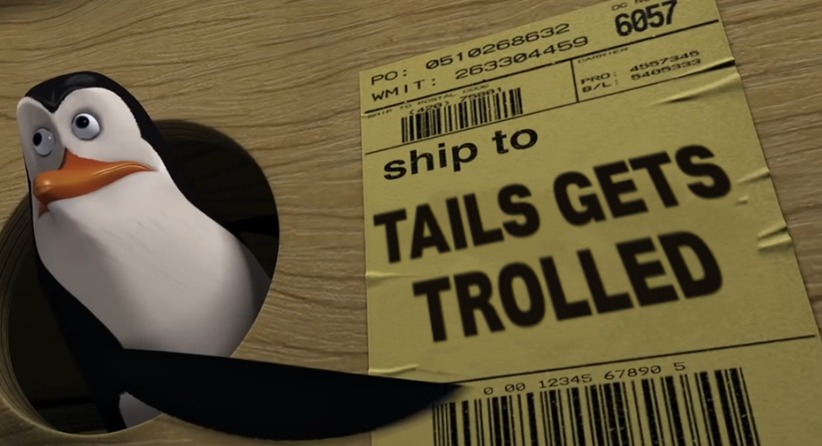 Tails Gets Trolled Website Logo #104