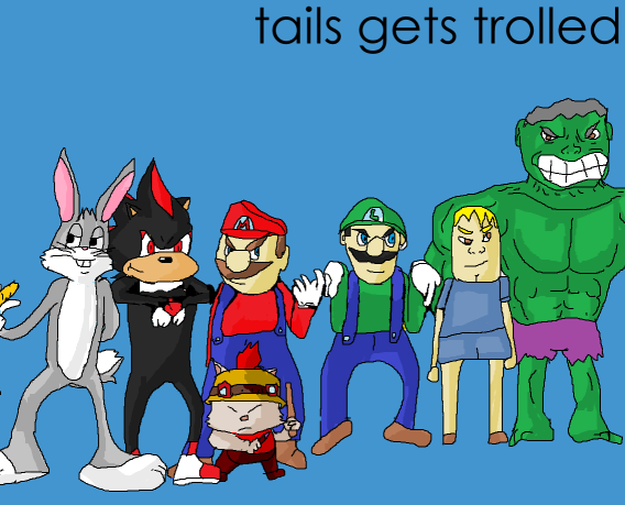 Tails Gets Trolled Website Logo #143