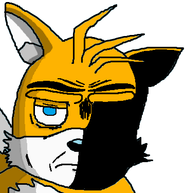 Tails as depicted within the first page of the comic.