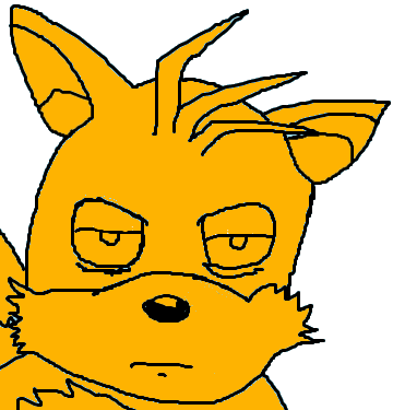 Tails as depicted within the first page of the comic.