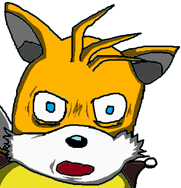 Tails as depicted within the first page of the comic.