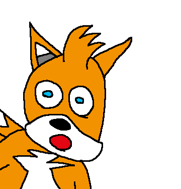 Tails as depicted within the first page of the comic.