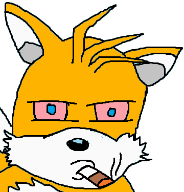 Tails as depicted within the first page of the comic.