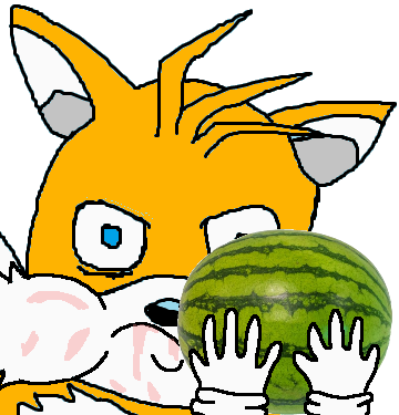 Tails as depicted within the first page of the comic.